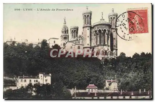 Cartes postales Lyon L'Abside de Fourvieres