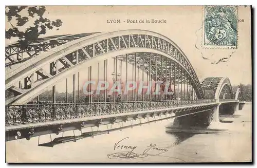 Cartes postales Lyon Pont de la Boucle