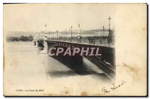 Ansichtskarte AK Lyon Le Pont du Midi