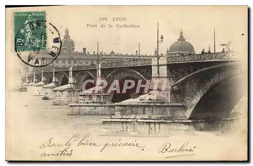 Ansichtskarte AK Lyon Le Pont de la Guillotiere