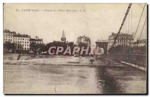 Cartes postales Lyon Place du Pont Mouton