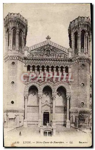 Cartes postales Lyon Notre Dame de Fourviere