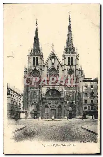 Cartes postales Lyon Eglise Saint Nizier
