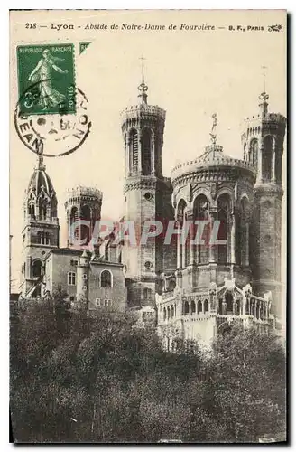 Cartes postales Lyon Abside de Notre Dame de Fourviere