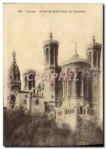 Cartes postales Lyon Abside de Notre Dame de Fourviere