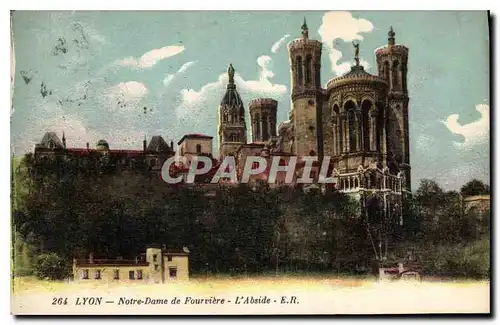 Cartes postales Lyon Notre Dame de Fourviere L'Abside