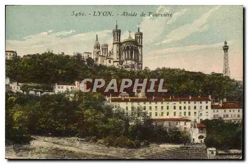 Cartes postales Lyon Abside de Fourviere