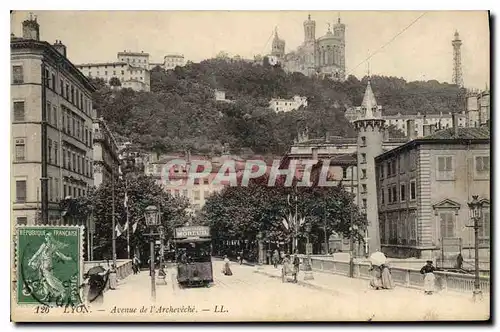 Ansichtskarte AK Lyon Avenue de l'Archeveche