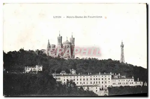 Cartes postales Lyon Notre Dame de Fourviere