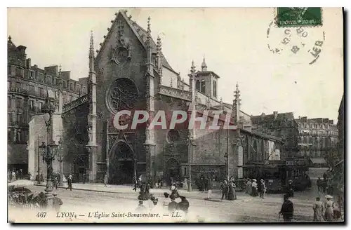 Cartes postales Lyon L'Eglise Saint Bonaventure