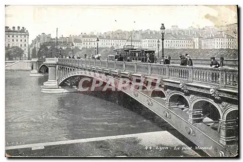 Ansichtskarte AK Lyon Le Pont Morand