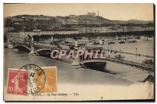 Ansichtskarte AK Lyon Le Pont Gallieni