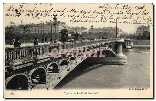 Cartes postales Lyon Le Pont Morand