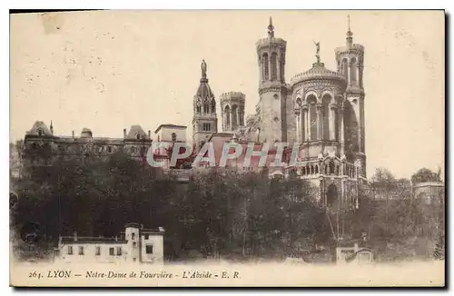 Cartes postales Lyon Notre Dame de Fourviere L'Abside