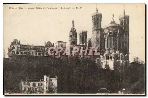 Cartes postales Lyon Notre Dame de Fourviere L'Abside