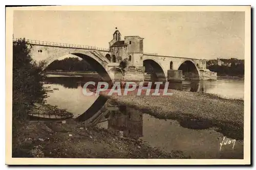 Cartes postales Avignon (Vaucluse) Le Pont Saint Benezet