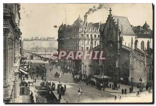 Cartes postales Lyon Place des Cordeliers