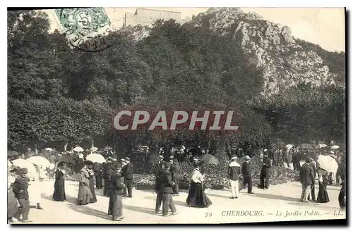 Cartes postales Cherbourg Le Jardin Public