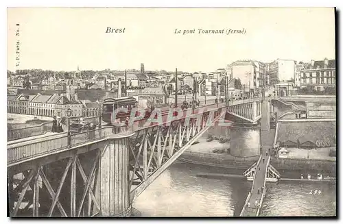 Cartes postales Brest Le Pont Tournant (Ferme)