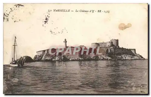 Ansichtskarte AK Marseilles Le Chateau d'If