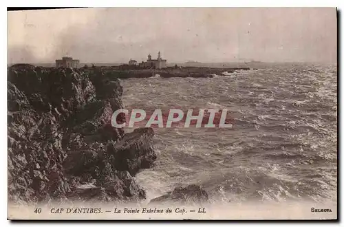 Cartes postales Cap d'Antibes La Pointe Extreme du Cap