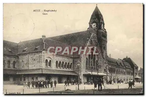 Cartes postales Metz Hauptbahubof Gare
