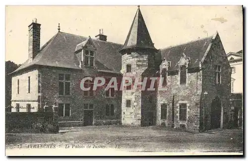 Cartes postales Avranches Le Palais de Justice