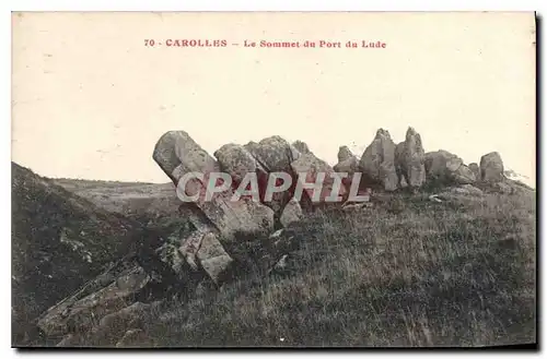 Cartes postales Carolles Le Sommet du Port du Lude
