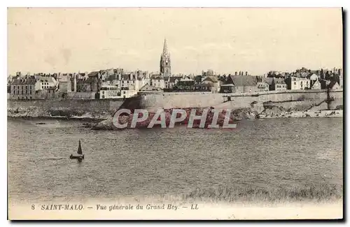 Cartes postales Saint Malo  Vue generale du Grand Bey