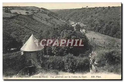 Cartes postales Tonqueduc (Cotes du Nord) Vue generale sur la Vallee du Guer