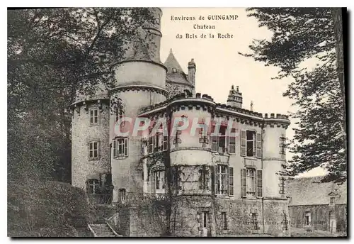 Cartes postales Environs de Guingamp Chateau du Bois de la Roche