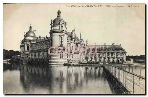 Cartes postales Chateau de Chatilly Cote nord ouest