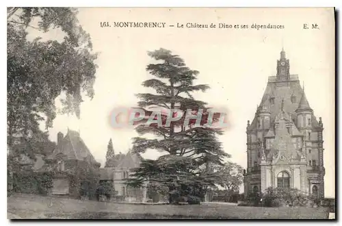 Cartes postales Montmorency Le Chateau de Dino et ses depedances