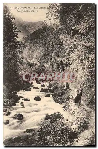 Cartes postales St Gingolph Lac Leman Gorges de la Morge