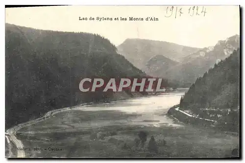 Cartes postales Lac de Sylans et les Monts d'Ain