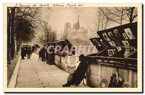 Cartes postales Paris en flanant Les Bouquimistes du quai de la Tournelle