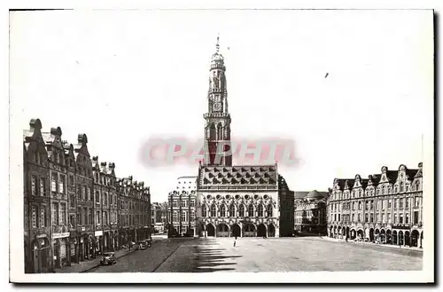 Ansichtskarte AK Arras (P de C) La Petite Place et Hotel de Ville