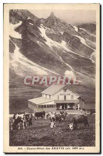 Ansichtskarte AK Chalet Hotel des Aravis (alt 1498 m) Vaches