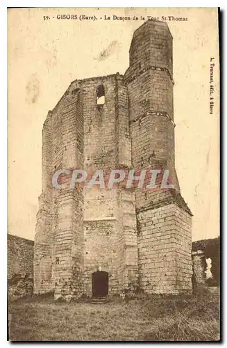 Cartes postales Gisors (Eure)  Le Donjon de la Tour St THomas