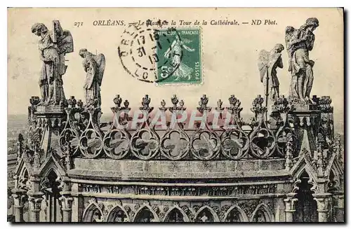 Cartes postales Orleans La Tour de la Cathedrale