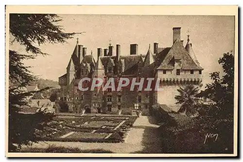 Cartes postales La Douce France Chateaux de la Loire Chateau de Langeais