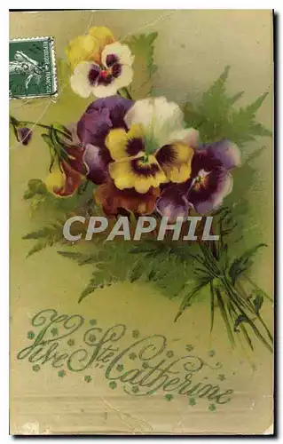 Cartes postales Ste Catherine Fleurs