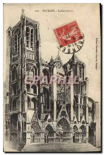 Cartes postales Bourges La Cathedrale