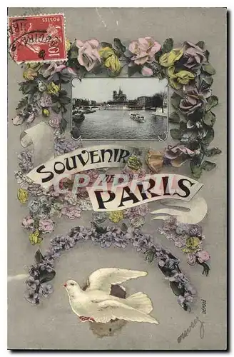 Cartes postales Souvenir Paris