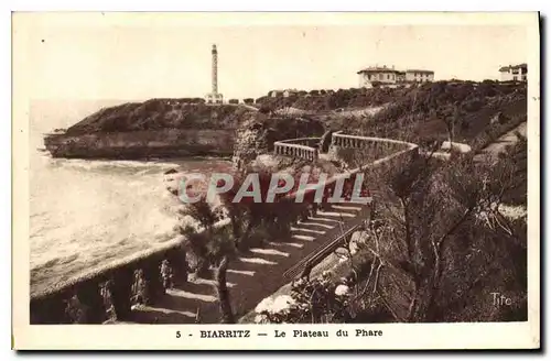 Cartes postales Biarritz le Plateau du Phare