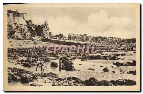 Cartes postales Mers les Bains La Plage et les Rochers