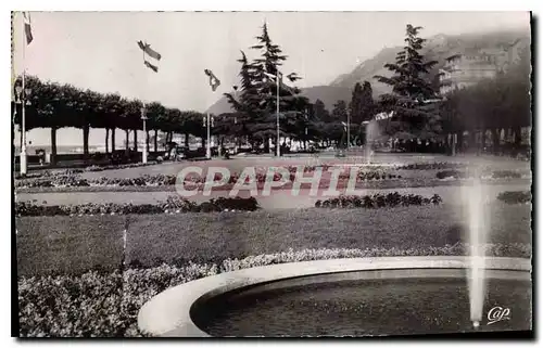 Cartes postales Evian les Bains Les Jardins et la Promenade