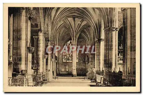 Cartes postales Moulins Cathedrale de Moulins Bas cotes nord de la Collegiale (XVe siecle)