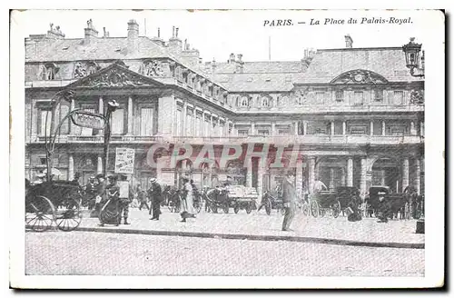 Ansichtskarte AK Paris La Place du Palais Royal