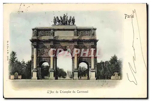 Ansichtskarte AK L'Arc de Triomphe du Carrousel